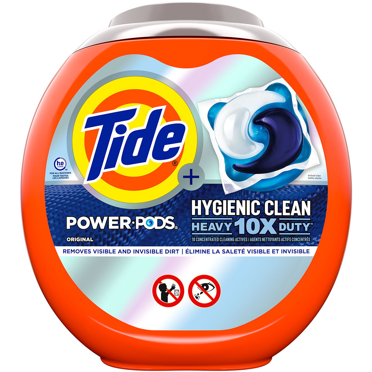 Tide Hygienic Clean Heavy Duty 10X Power PODS® Aroma Original
