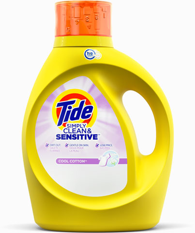 Tide Simply Clean and Sensitive Liquid Laundry Detergent