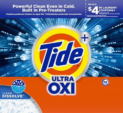 Tide Ultra OXI Powder Laundry Detergent 