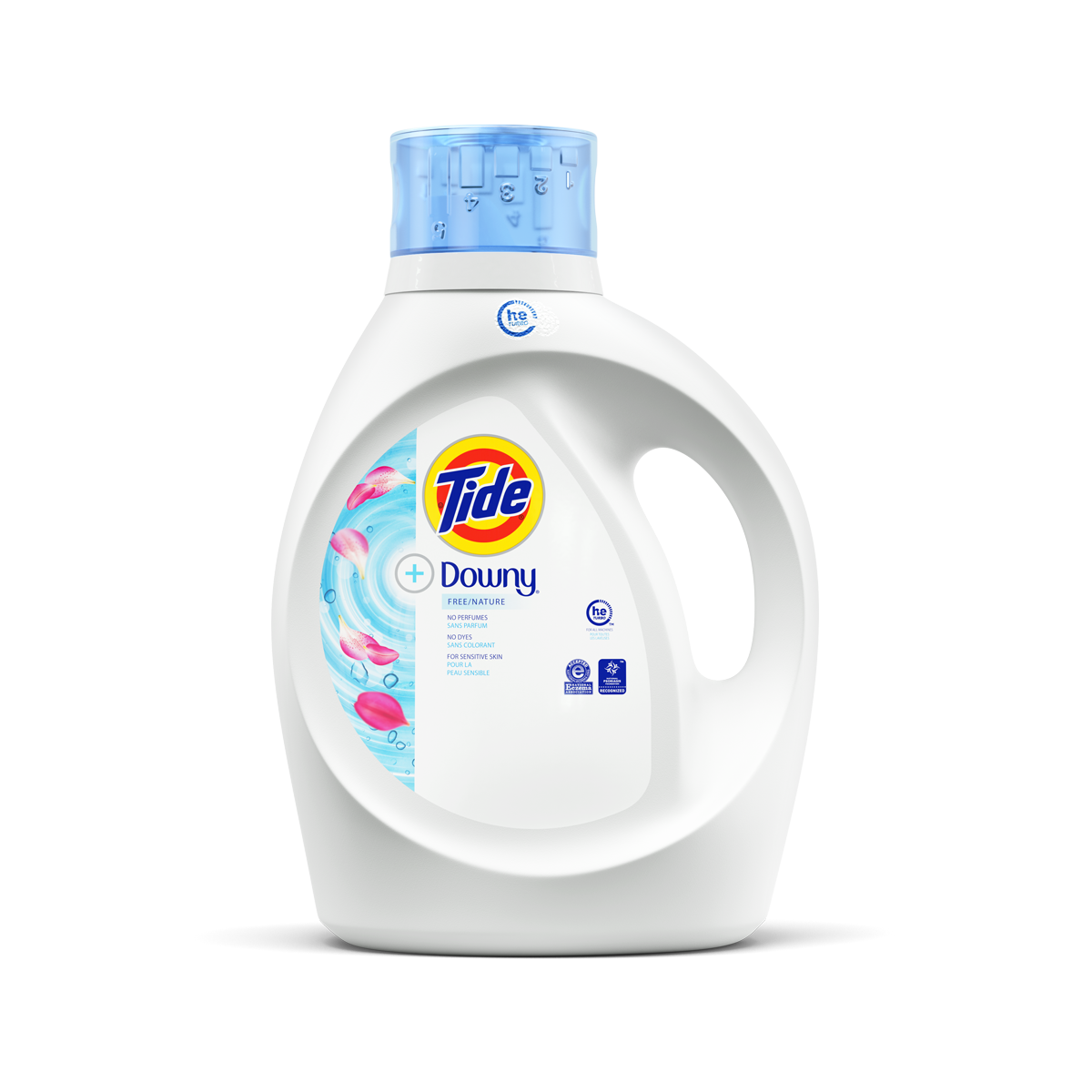 Tide Plus Downy Free Liquid Laundry Detergent