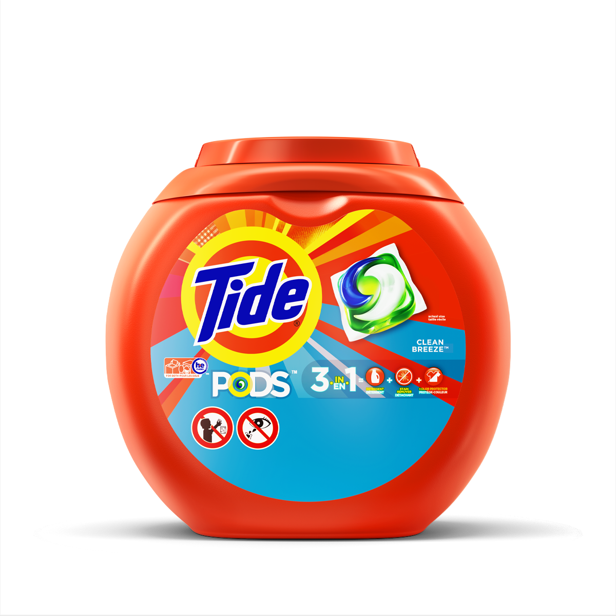 Tide PODS® Laundry Detergent Clean Breeze Scent