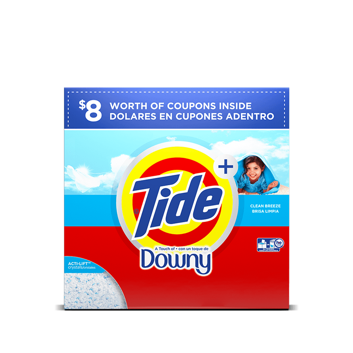 Tide Plus A Touch of Downy Powder Laundry Detergent