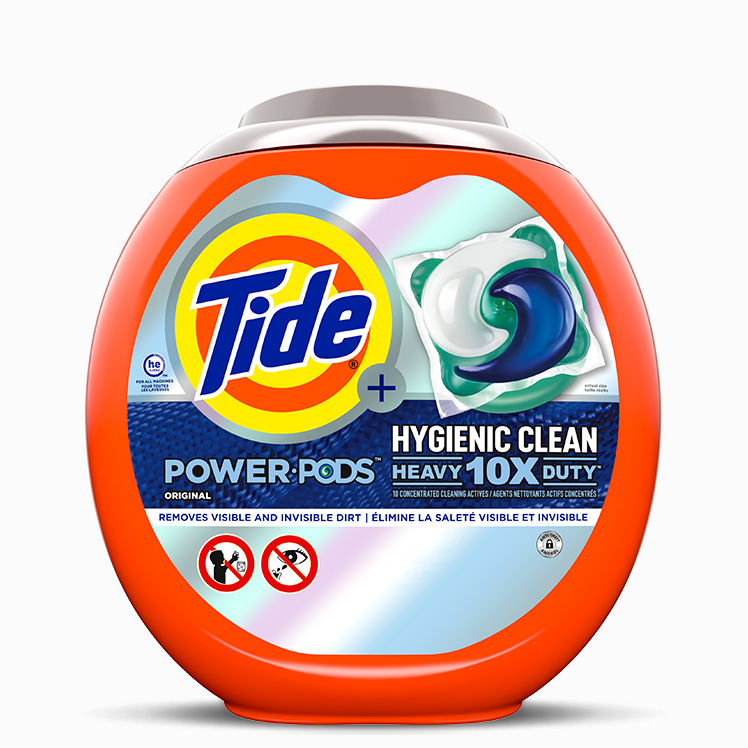 Tide Hygienic Clean Heavy Duty 10x Power PODS Detergent Original Scent