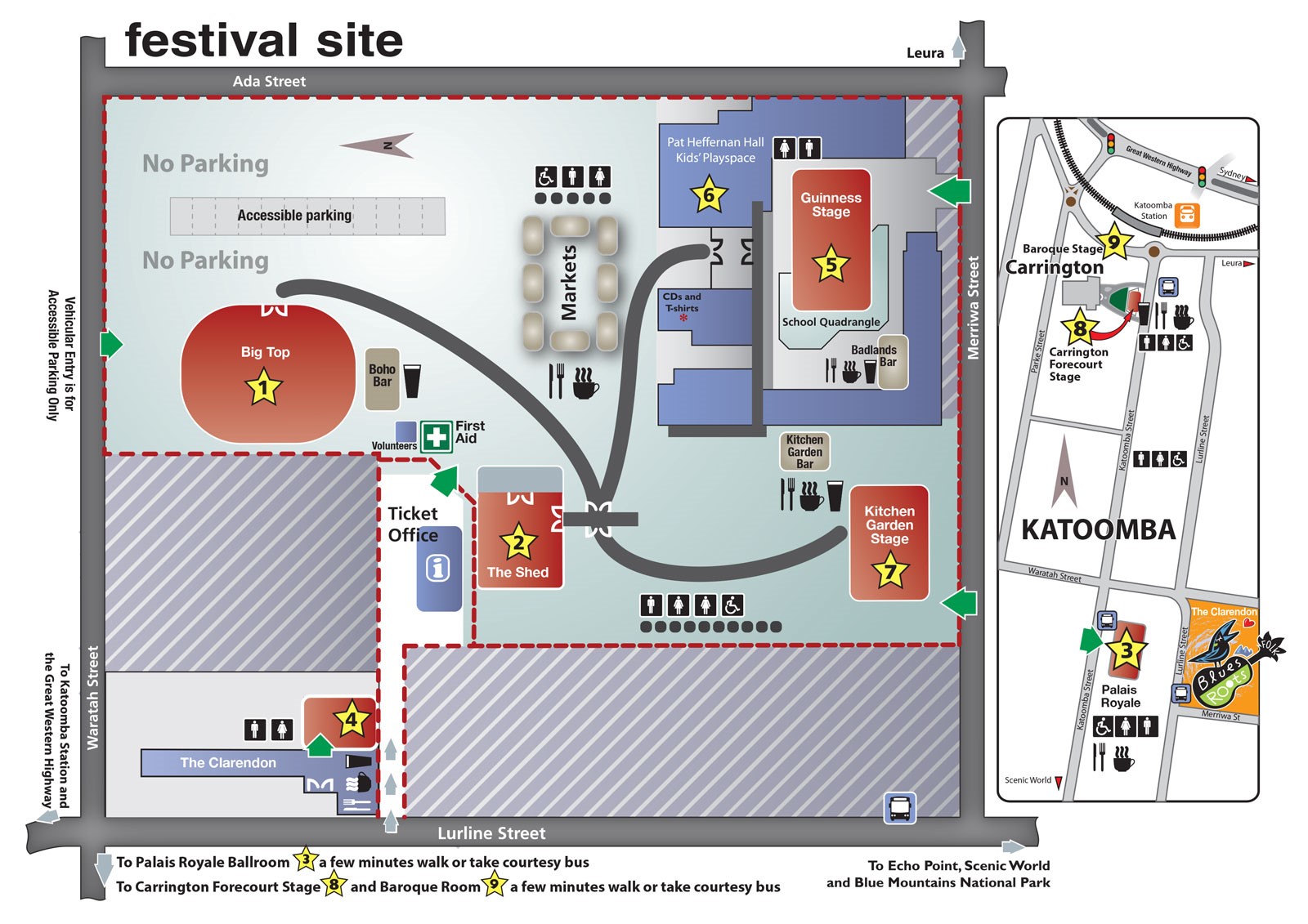 Blue Mountains Music Festival program