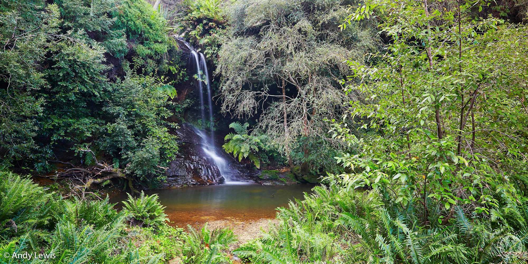 A polular pristine swimming hole at Lyrebird Dell, Leura Blue Mountains