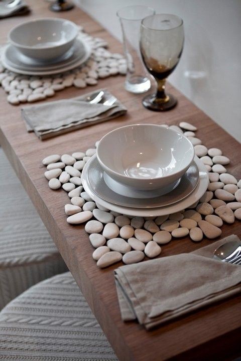 Use rocks, stones, metals and crystals to bring the outdoor in