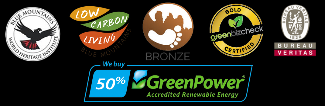 Striving for sustainability at Mountain Whispers, Blue Mountains