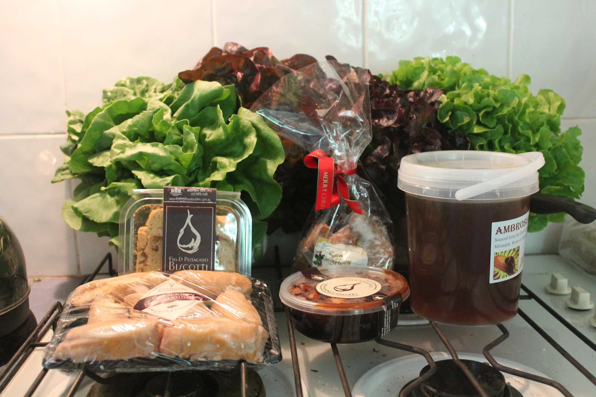 Enjoy local produce on our Farmgate Tours through the Megalong Valley, Blue Mountains