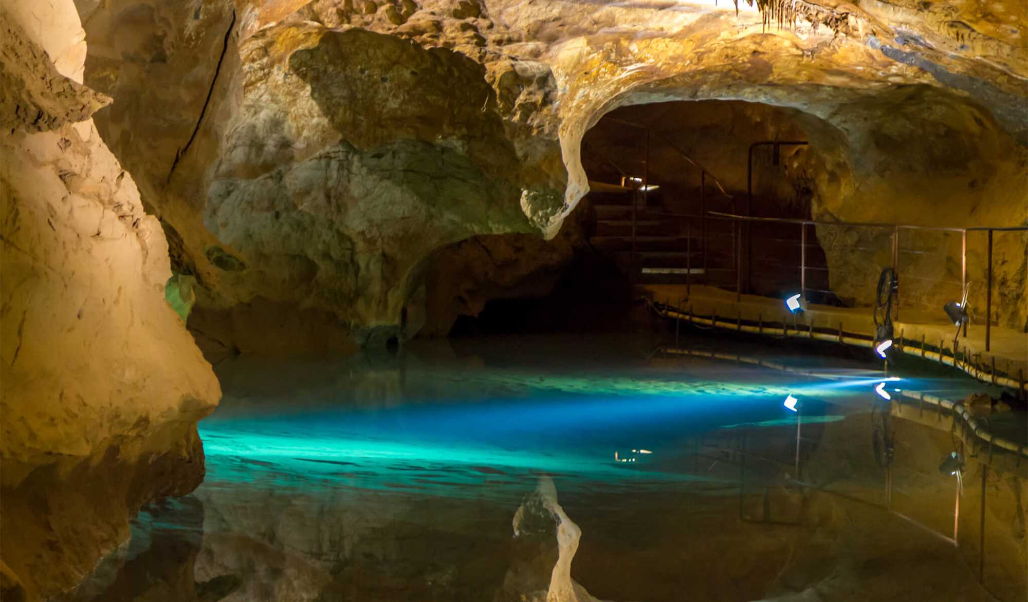 Jenolan Caves in the Blue Mountains is regarded as one of Australia's most spectacular cave systems and the River Cave will not disappoint.