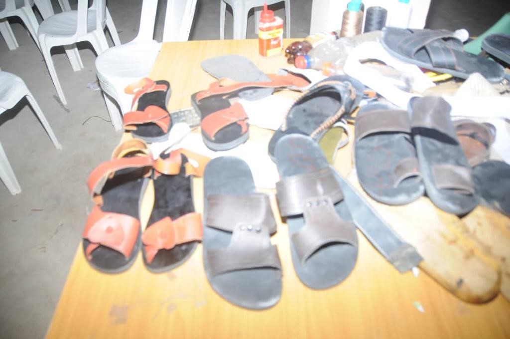 dealing-boko-haram-defectors-lake-chad-basin-lessons-nigeria - Figure 5: Shoes Produced by Former Fighters