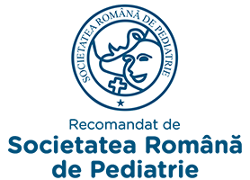 Recomandat de Societatea Română de Pediatrie