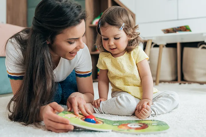 Mom with daughter