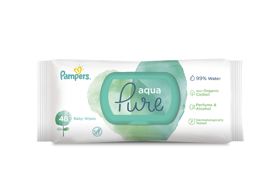 Pampers® Aqua Pure Șervețele Umede