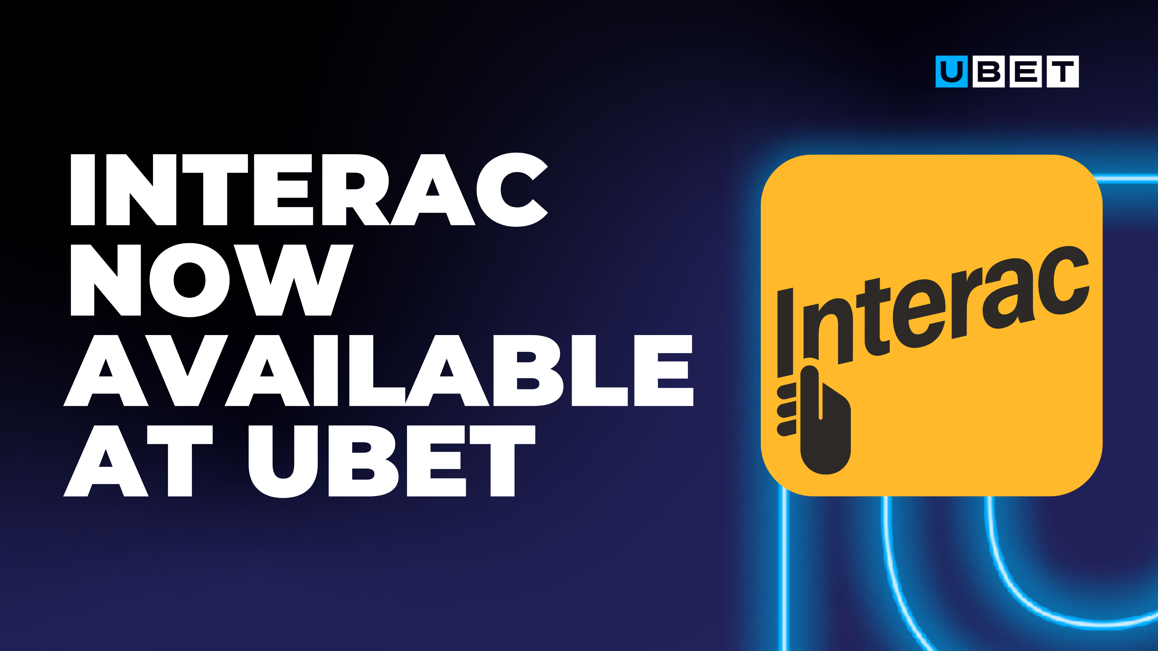 Interac Now Available on UBET.io: A Game-Changer for Canadian Bettors 