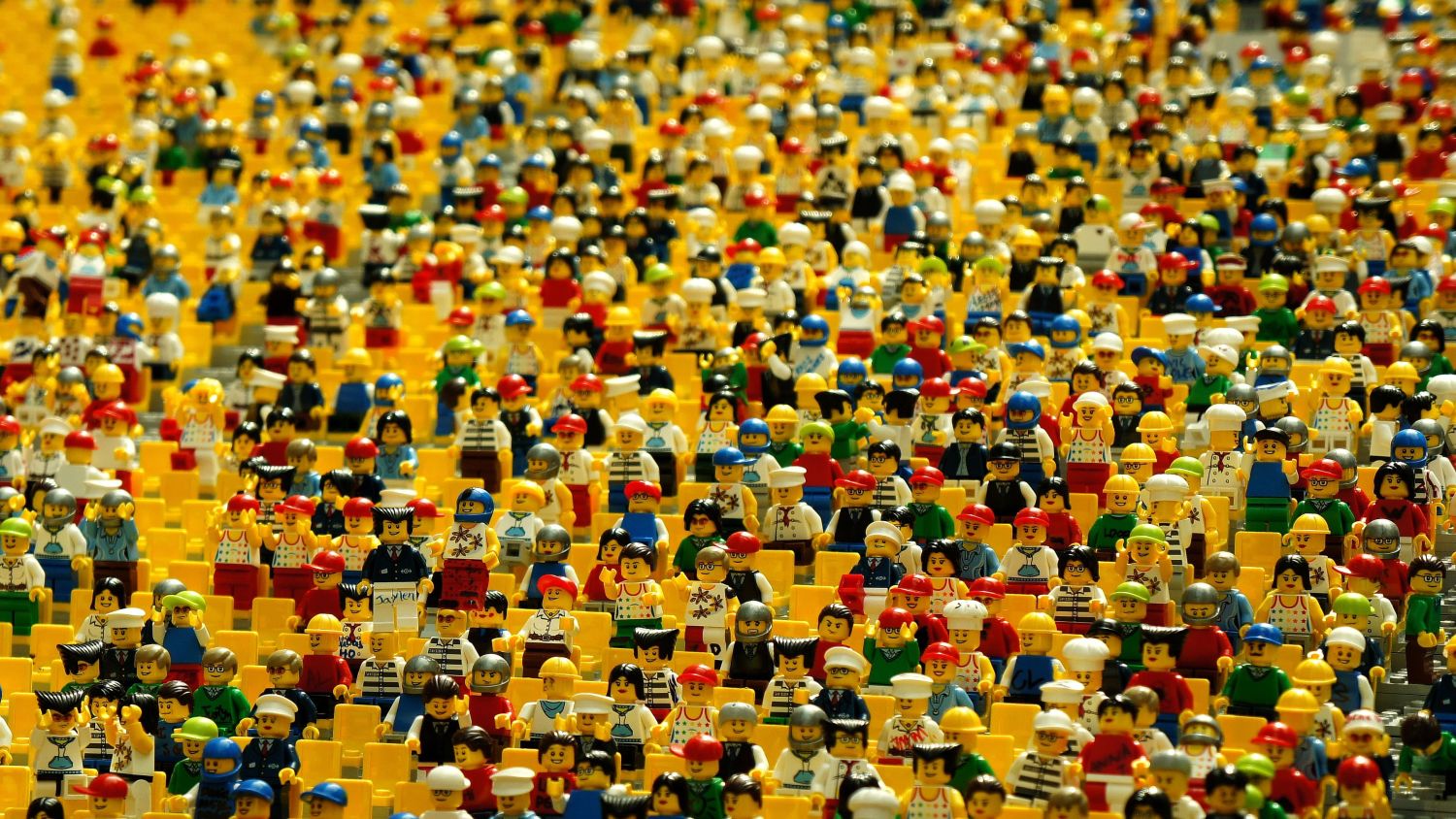 viele Legomännchen