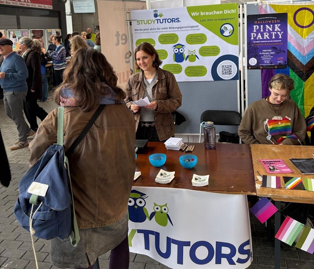 Infostand am 10. Oktober 2025 im Europapark-Stadion