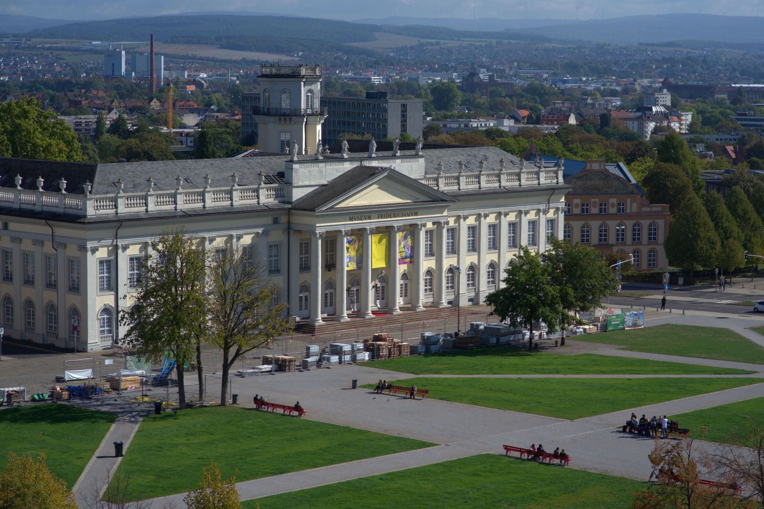 Stadtansicht auf Kassel