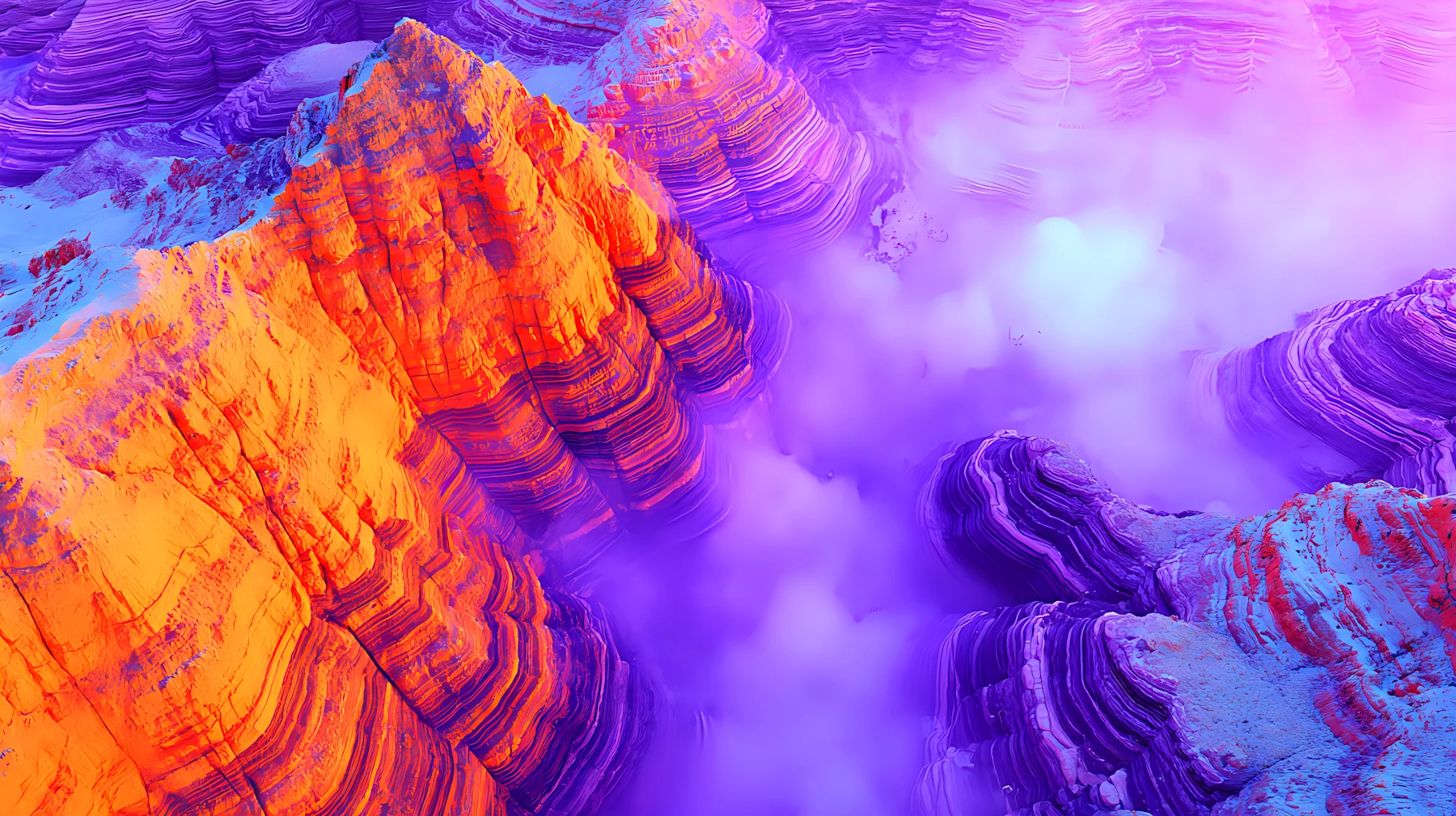 BrandKernel Case Study: Freelancer Tripled Rates in 8 Months — abstract aerial brand illustration