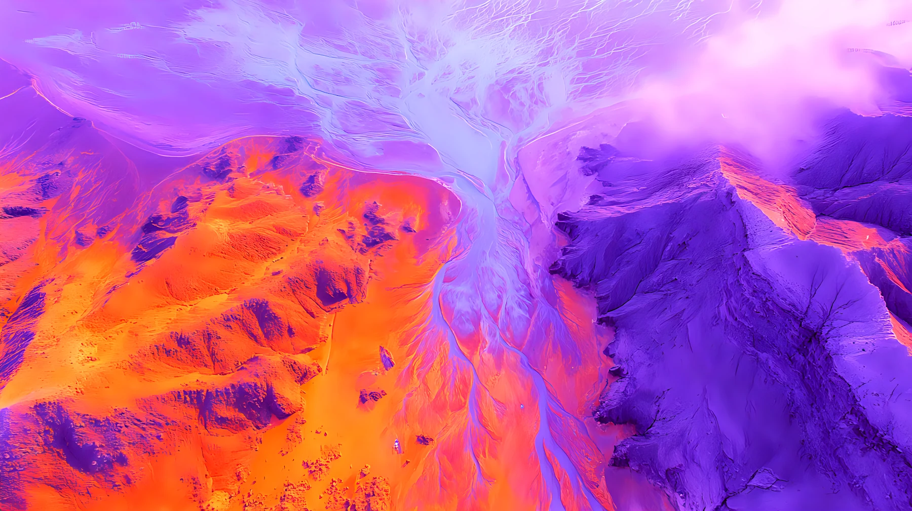 BrandKernel Success Story: 3 Freelancers Who Transformed Their Brands — abstract aerial brand illustration