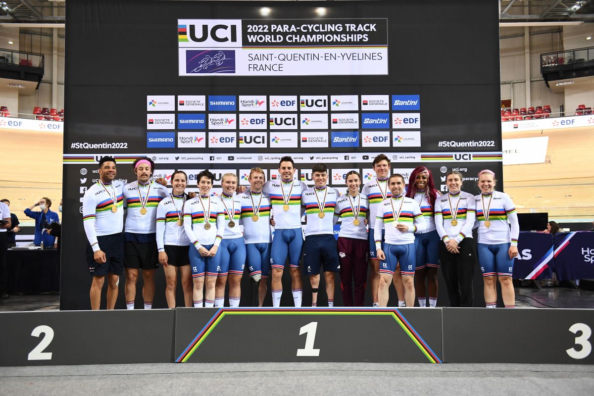 2022 UCI Paracycling Track World Championships competitions conclude