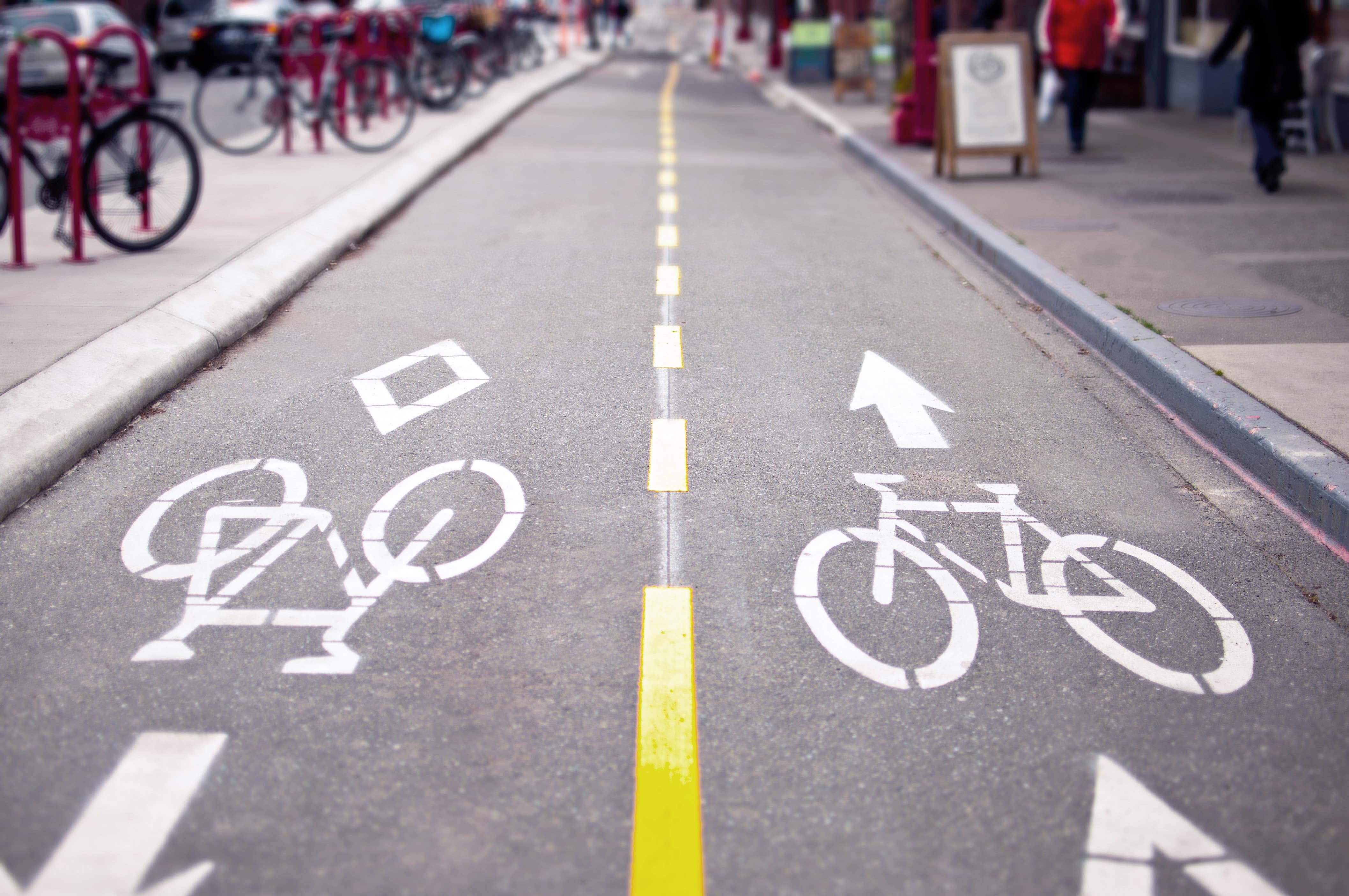 Bike lanes online