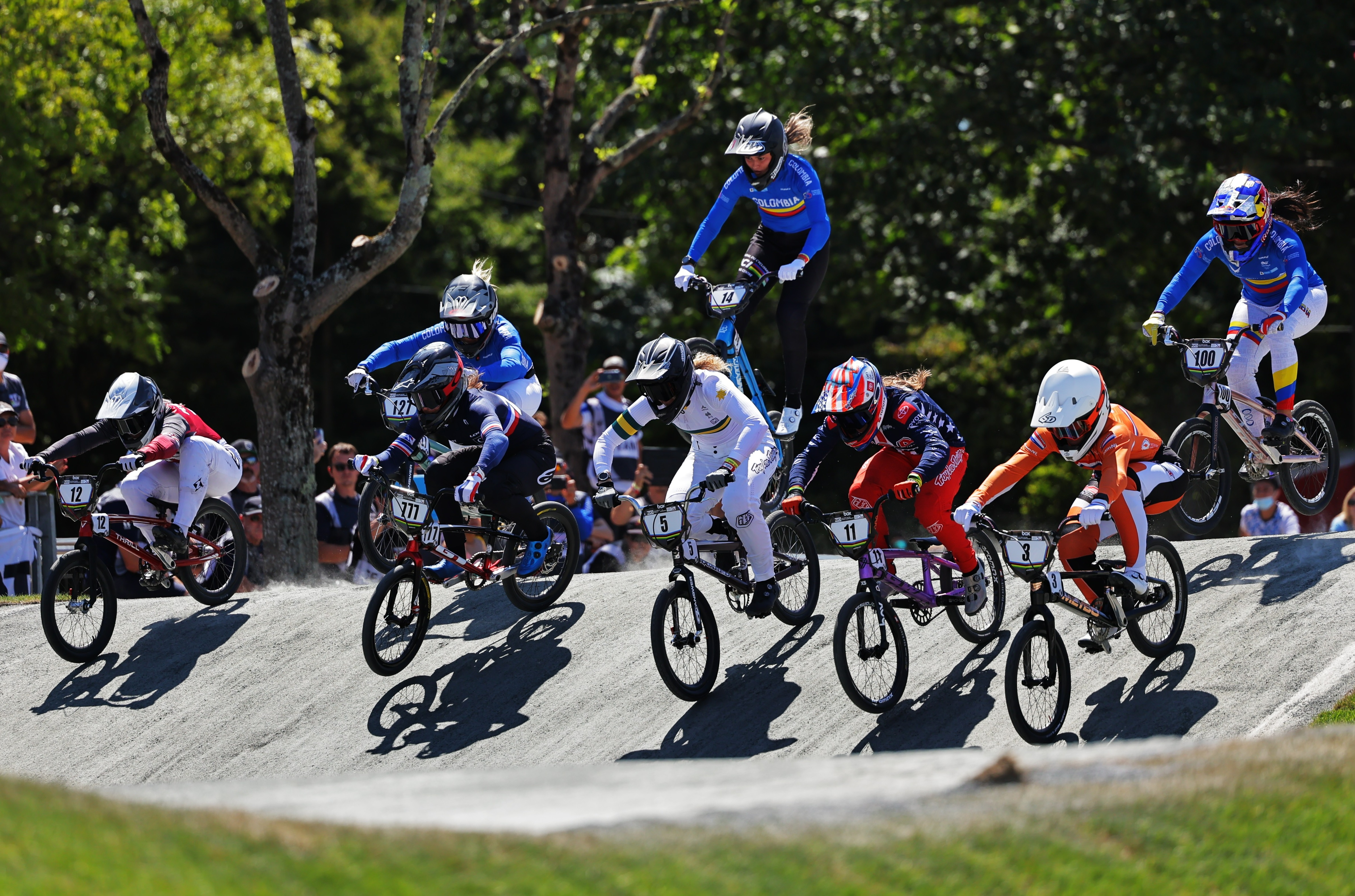 2022 UCI BMX Racing World Championships Five different nations