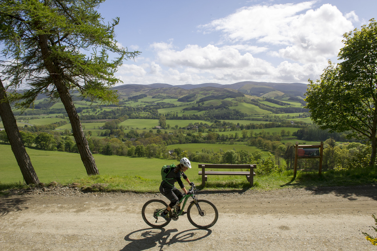 UCI Cycling World Championships Glentress on the sustainability