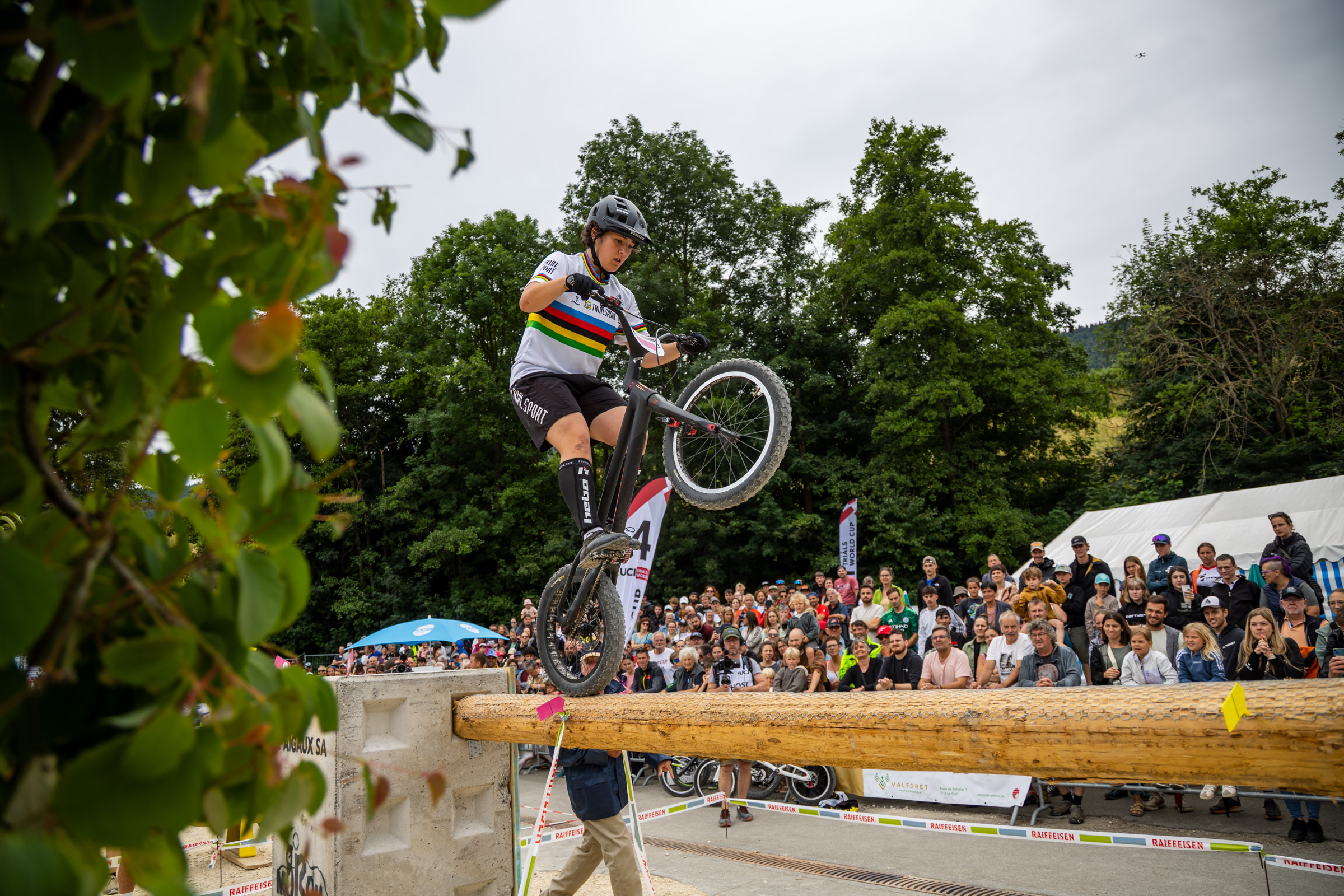 UCI Trials World Cup: stunning Swiss venue pushes riders to the max | UCI