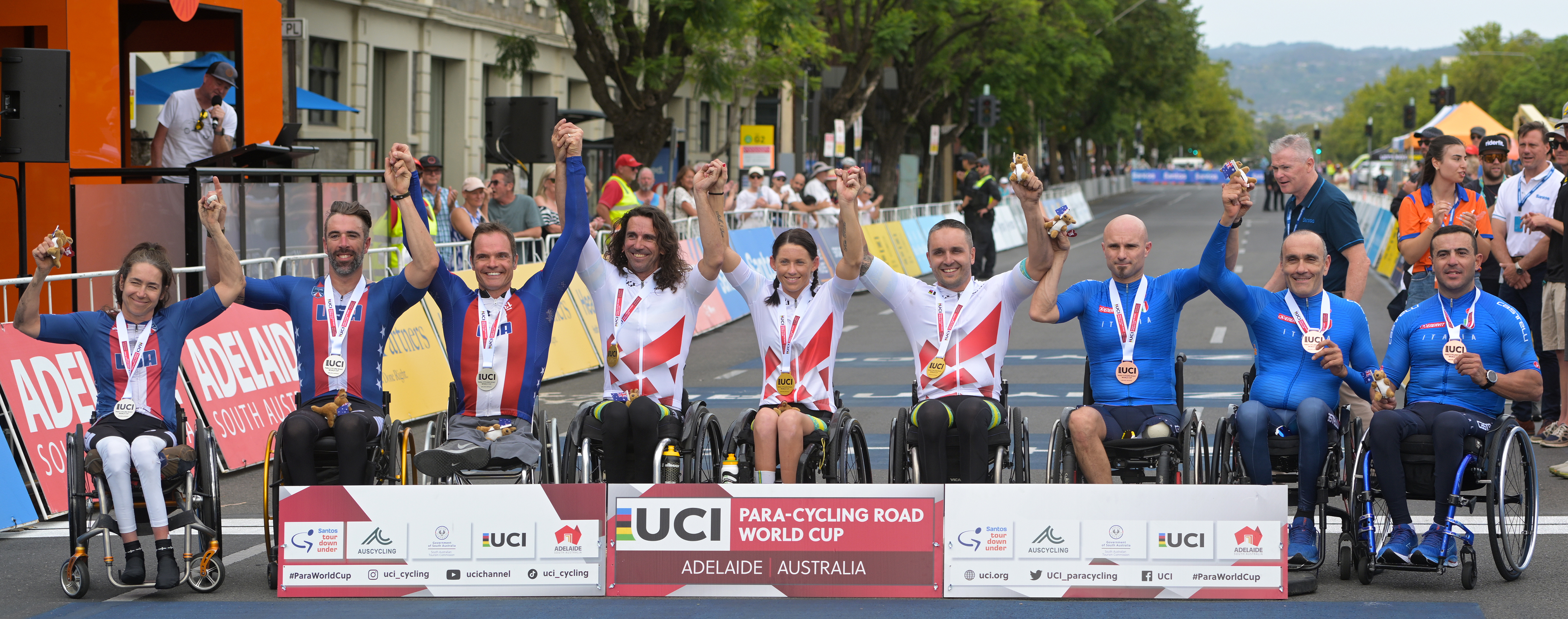 Coupe du Monde Route Paracyclisme UCI 2024 l'Australie domine à
