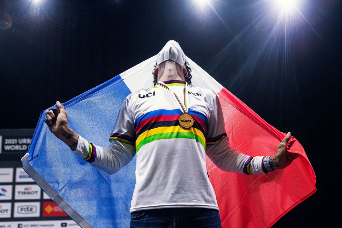 2021 UCI Urban Cycling World Championships titles for Austria, France