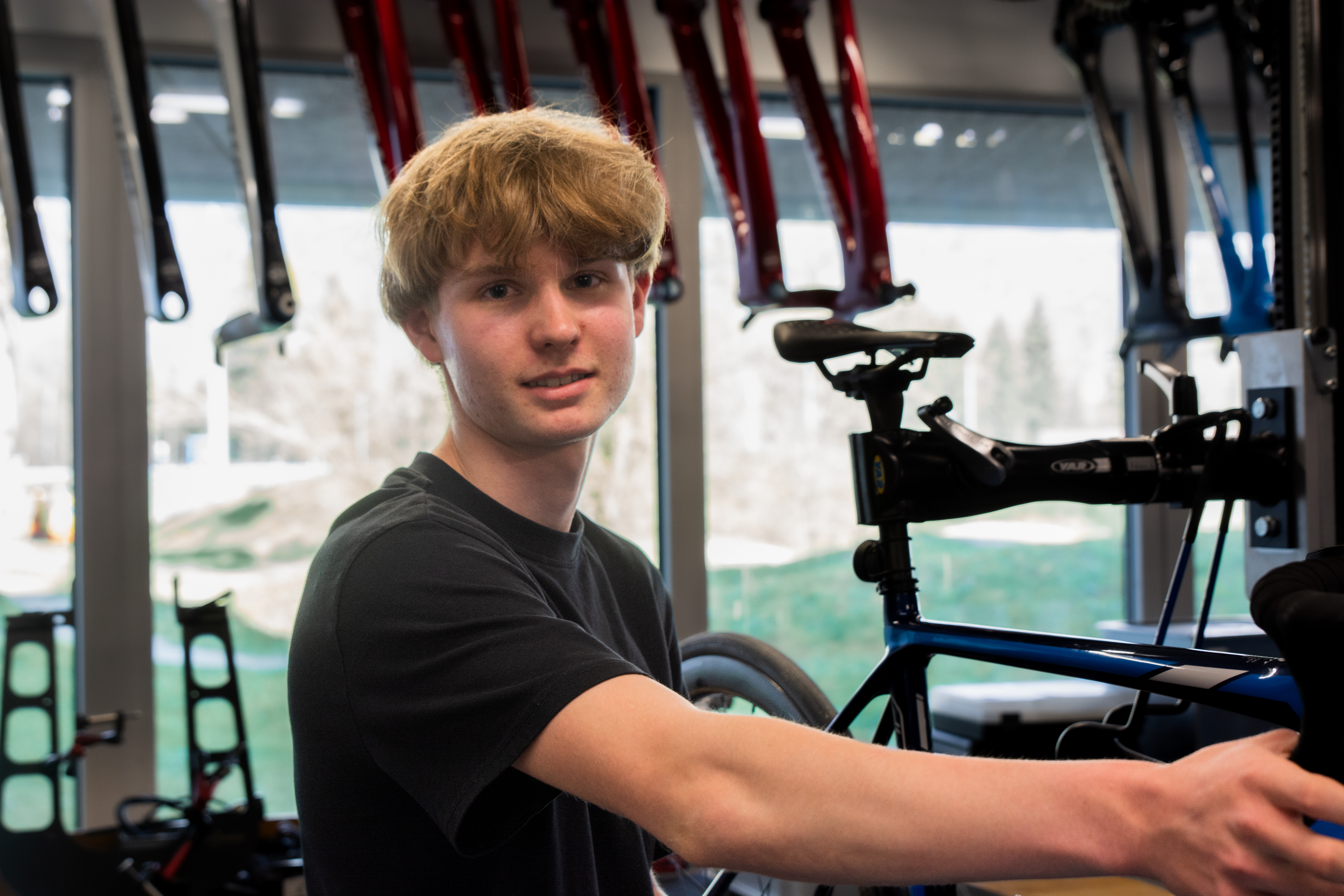 UCI World Cycling Centre trainee mechanic also paving the way for