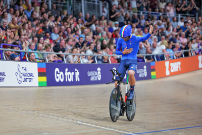 Ganna wins men's individual pursuit title at Track Cycling World