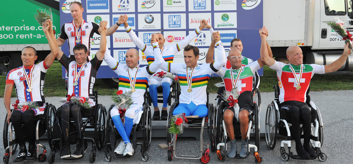 UCI Paracycling Road World Championships Italy starts with a bang UCI