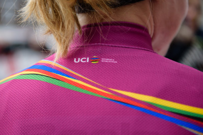 RAINBOW STRIPES JERSEY FOR WOMEN - UCI OFFICIAL