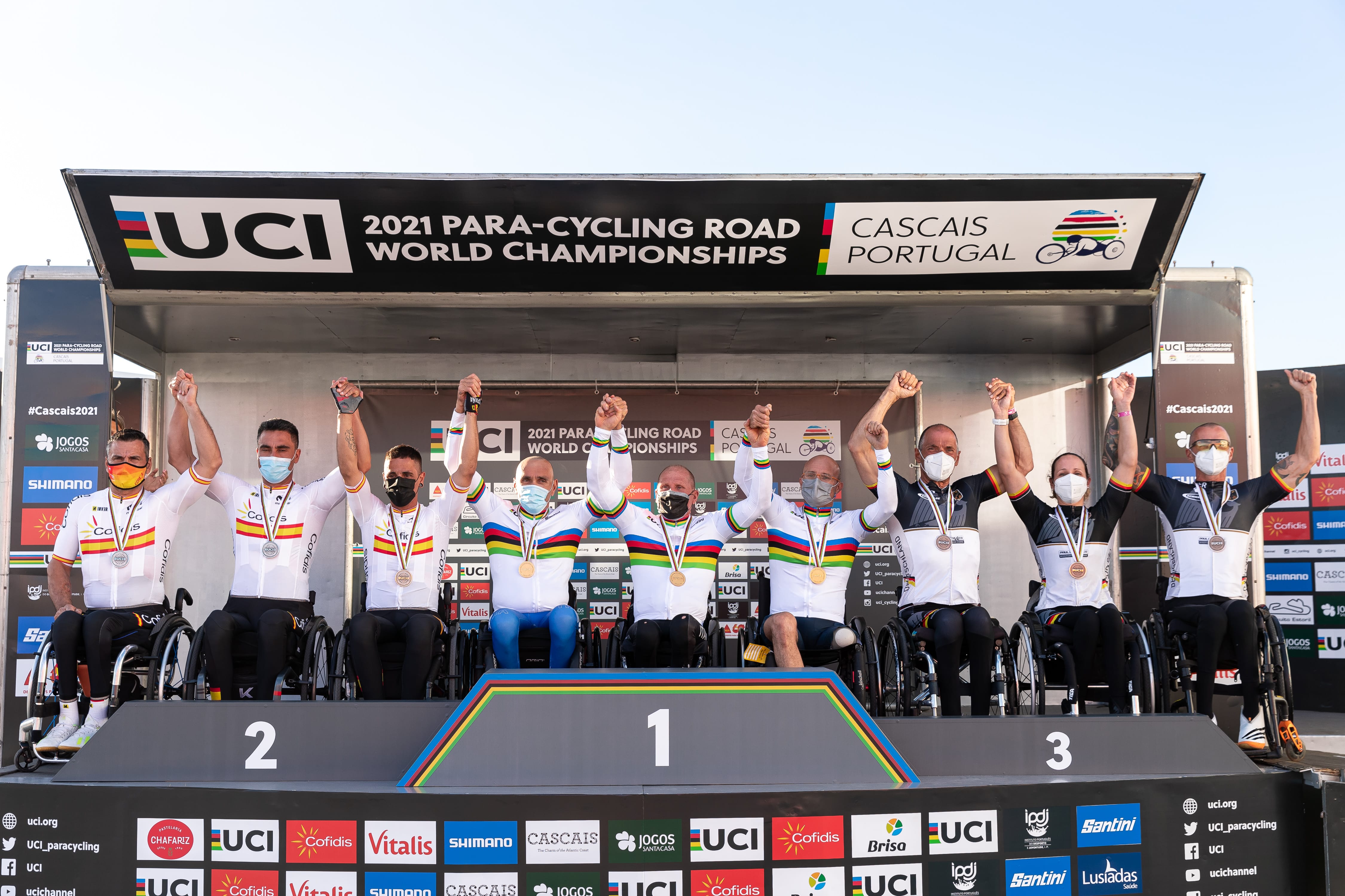Italy wins opening race of the 2021 UCI Paracycling Road World
