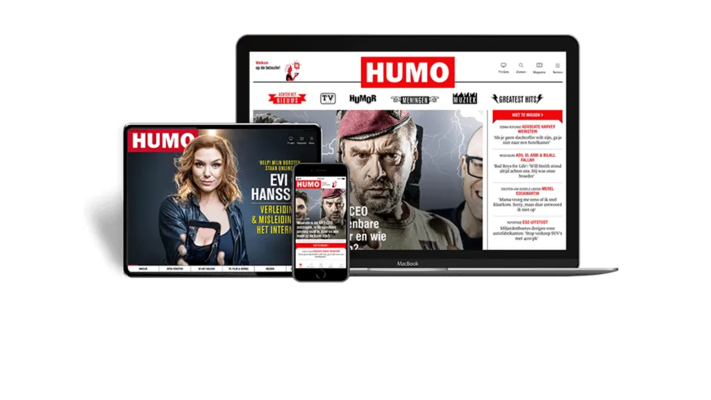 Foto van het magazine Humo