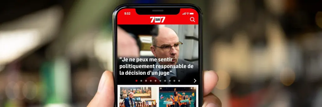 Site web 7 sur 7 sur mobile