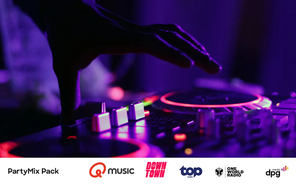 Nieuw radiopakket PartyMix connecteert met jongeren in de perfecte context