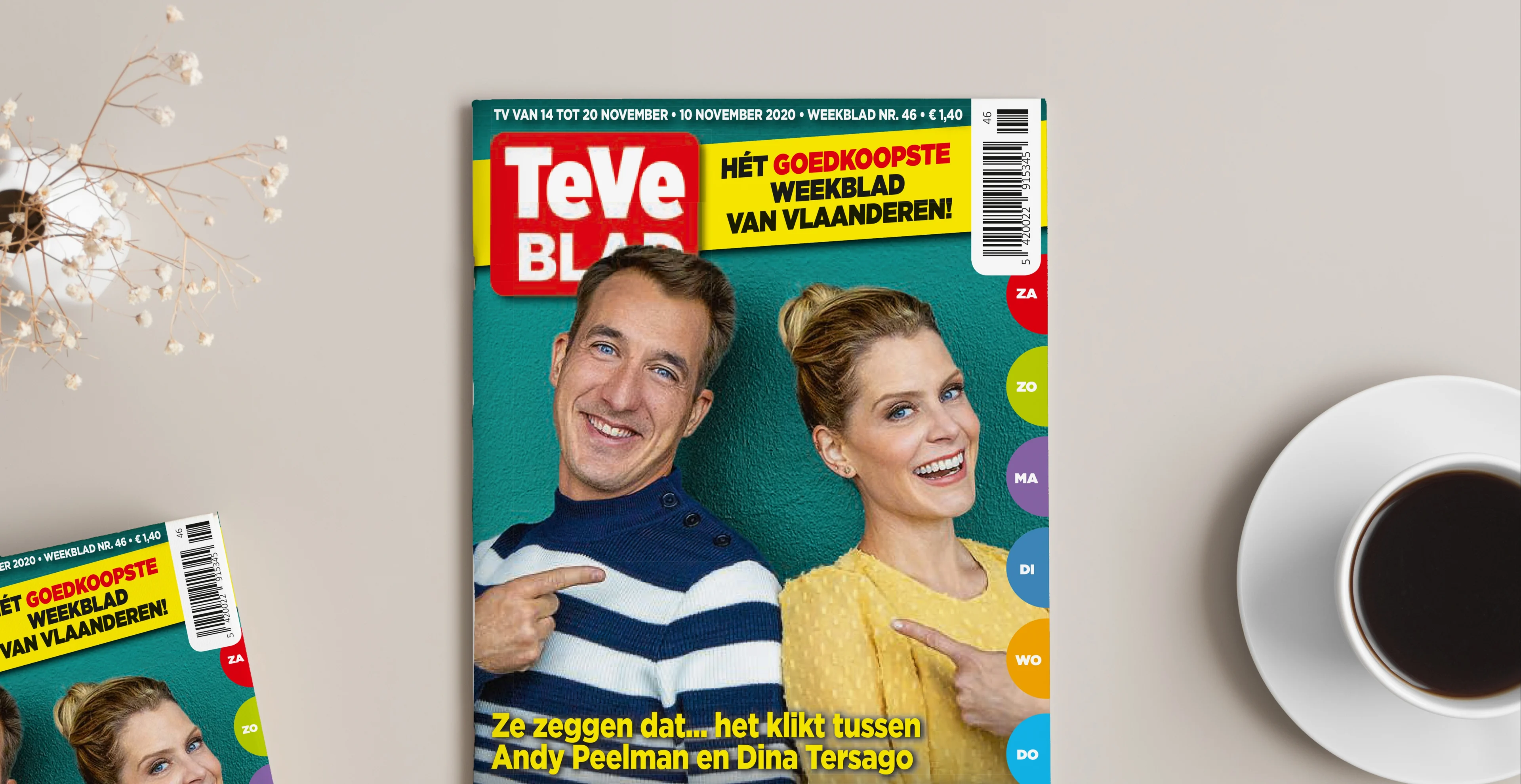 Example of the magazine 'TeVe Blad'