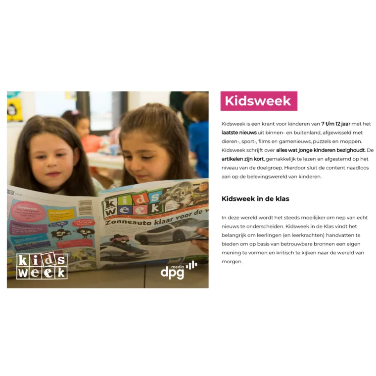 Lezersprofiel Kidsweek