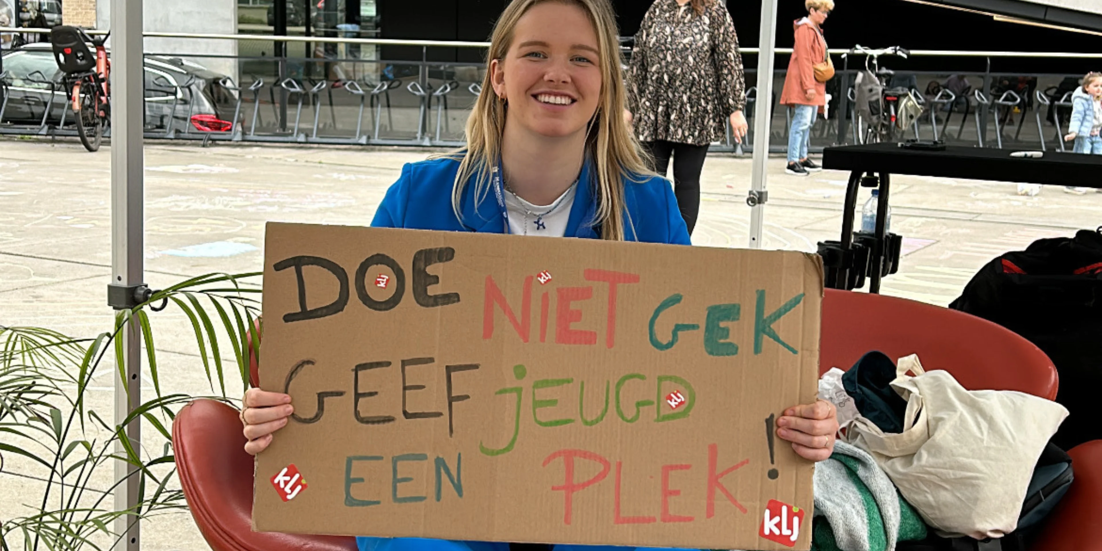 Jeugdorganisaties voeren actie voor meer toegankelijke jeugdruimte