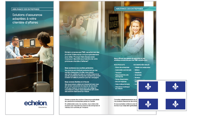 Quebec - Commercial Insurance brochure