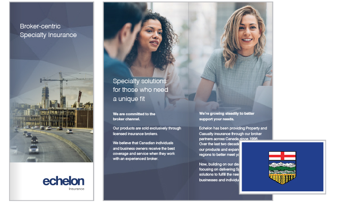 Alberta - Echelon Insurance Introduction brochure