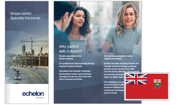Ontario - Echelon Insurance Introduction  brochure