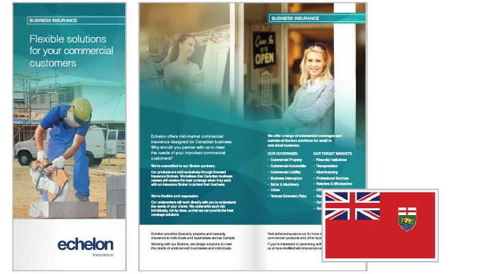Ontario - Commercial Insurance brochure