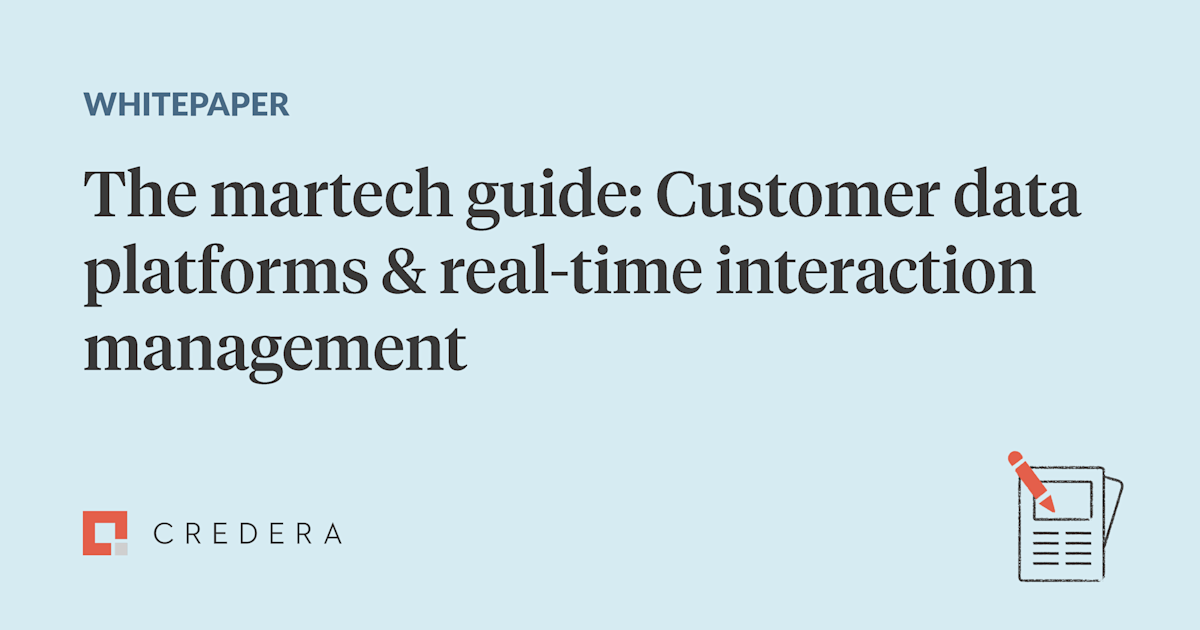 Credera's MarTech guide