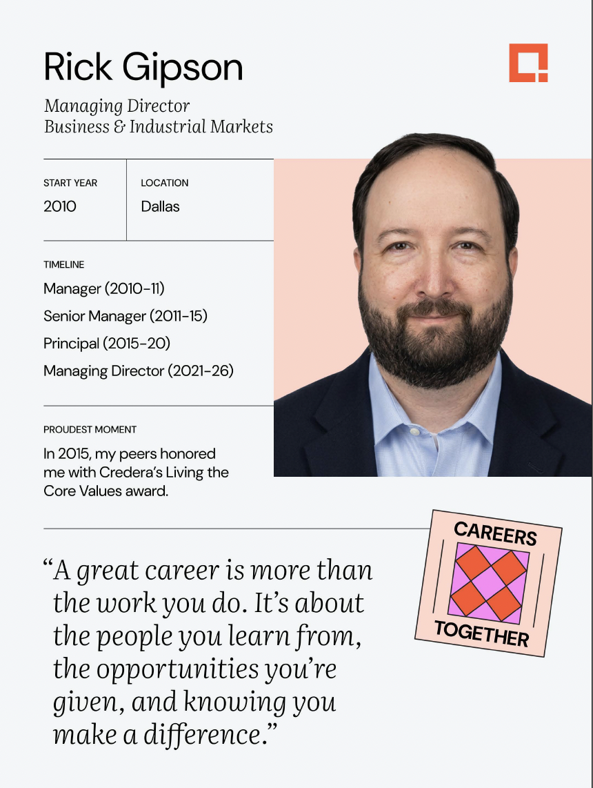Career Blueprint: Rick Gipson, Managing Director
