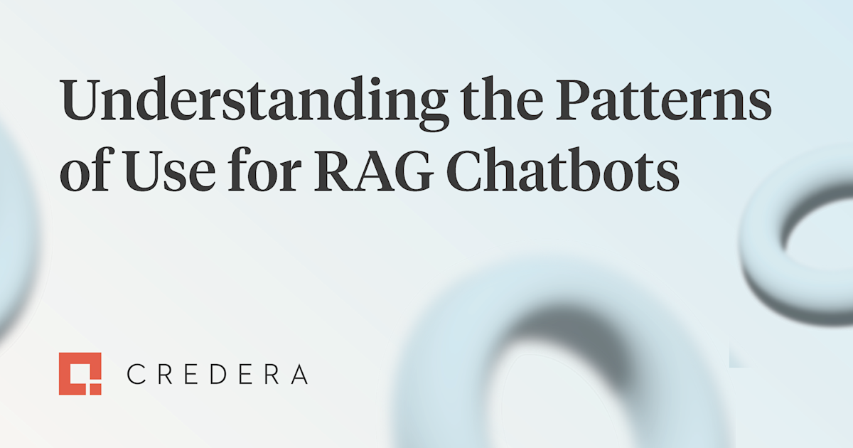 Understanding the patterns of use for RAG chatbots