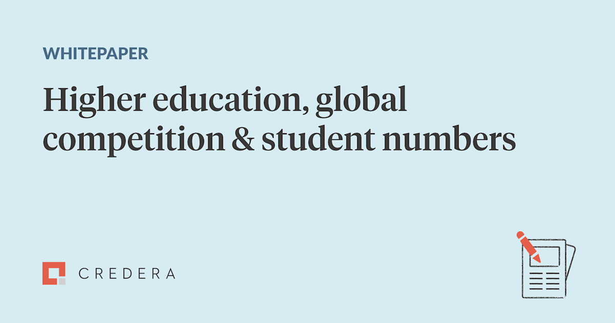 BrightGen Whitepaper: Higher Education, Global Competition and Student Numbers