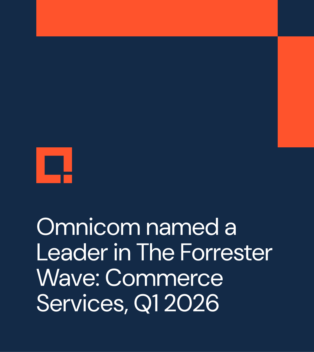 Credera parent Omnicom named a Leader in The Forrester Wave™: Commerce Services report